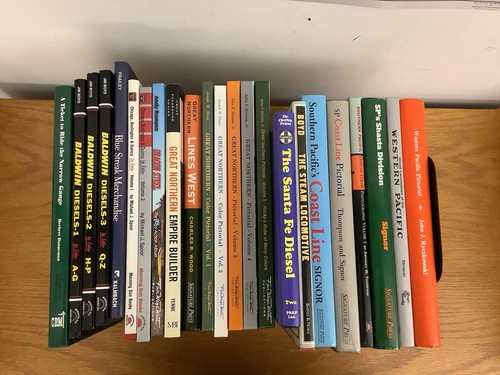 Railroad train book - railroad, &