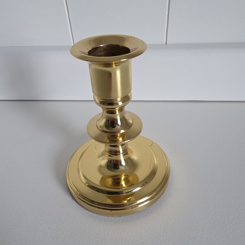 Baldwin brass tall candle - 4",